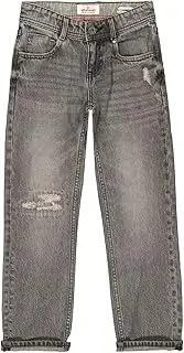 [Vingino] Boys Jeans Baggio Vintage in Colour Light Grey Size 4, Light Grey, 4 Years