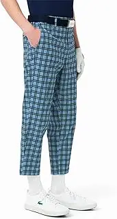 [Lacoste] HH7575-99 Men's Golf Pants, Official, Absorbent, Quick-Drying, Ultra Dry, Checked Golf Pants