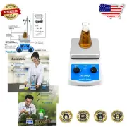 SH-2 Hot Plate Magnetic Stirrer - Fast Heating & Adjustable Thermometer Holder