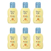 Kao - Biore UV Kids Pure Milk Sunscreen SPF50 PA+++ - 70ml (6ea) Set