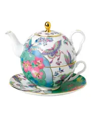 [Wedgwood] Butterfly Bloom Tea for One