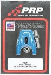 PRP PRP-7520 DISTRIBUTOR HOLD DOWN BLUE SUITS CHEV V8 VARIOUS