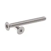 M3X30mm Hex Countersunk Screws Bolts Machine Socket Flat Head Cap 304 Stainless Steel Fully Threaded Metric Assortment Industry Furniture SUS