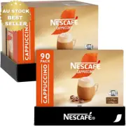 Cappuccino Instant Coffee Mixes Sachets 3 X 30 Sachets (90 Count, Pack of 3) (No