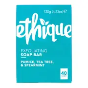 Ethique Exfoliating Soap Bar - Pumice, Tea Tree & Spearmint | Flora & Fauna AU