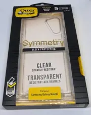 .OtterBox Symmetry Case Suits Samsung Galaxy Note 10 - Clear
