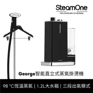 【Steamone】直立式蒸氣掛燙機/熨斗/燙衣機/除皺機(George)