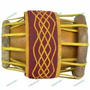 Indian Jack Wood Thavil Pakhawaj Drum Hand Percussion Dholak Folk & Musical Inst