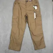 5.11 Tactical Series 74273 Taclite Pro Pants Coyote Men’s Size 42x32