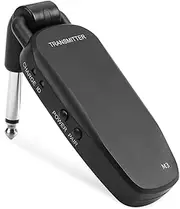 SHINEOFI Wireless Guitar System Compact Audio Transmission Receiver and Transmitter for Electric Guitar Bass Easy Setup Lightweight Minimal Latency Convenient for Performances