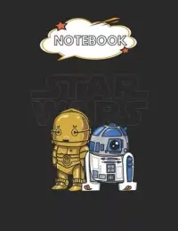 在飛比找博客來優惠-Notebook: Star Wars Boba R2D2 