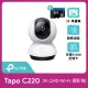 (64G記憶卡組)【TP-Link】Tapo C220 2.5K QHD 400萬畫素AI智慧偵測無線旋轉網路攝影機/監視器 IP CAM