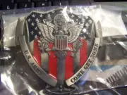 2 NEW SEALED U S ARMY & VETNAM VET FORGOTTEN HERO BELT BUCKLES FLAG EAGLE