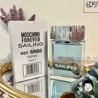 在飛比找蝦皮購物優惠-Moschino Forever Sailing 揚帆 男性