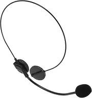 GARVALON Play Microphone Headset Fake Boys and Girls' Headset Microphone for Dress up Versatile Prop
