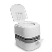 Nevenka 24L Portable Toilet with Water Pump Flushing for Camping