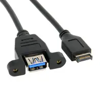 在飛比找Yahoo!奇摩拍賣優惠-UC-060 USB3.1轉USB3.0線 主機板USB3.