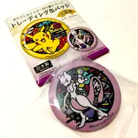 在飛比找蝦皮購物優惠-寶可夢 剪紙 風格 56mm 徽章 超夢 全新 日本 POK