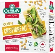 Orgran Toasted Corn Crispibread 125g