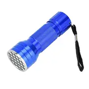 2Pcs Sy206 21Xled Uv Led 5W Power Aluminum Zoom Ultraviolet Uv Flashlight