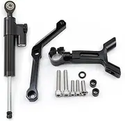 Motorcycle steering damper For Triumph For STREET TRIPLE 765 S/R RS 2017 2018 2019 2020 2021 2022 Motorcycle Steering Damper Stabilizer Bracket Support Mounting