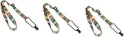 Abaodam 3pcs Guitar Strap Lock Folk-custom Style Comfortable Nylon for Ukulele Easy to Install Compact Practical Unique Design