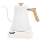 Electric Gooseneck Kettle for Pour Over Coffee/Tea, 1200W 0.9L Quick Heating ...