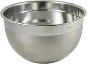 Tovolo Stainless Steel Mixing Bowls, 3.5 Qt - Metal Nesting Mixing Bowl with Rounded Lip for Easy Pour & Minimal Mess - Large & Small Dishwasher Safe Kitchen Supplies for Prep & Cooking