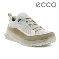 在飛比找Yahoo奇摩購物中心優惠-ECCO ULT-TRN W 奥途真皮摩登運動鞋 女鞋 灰綠