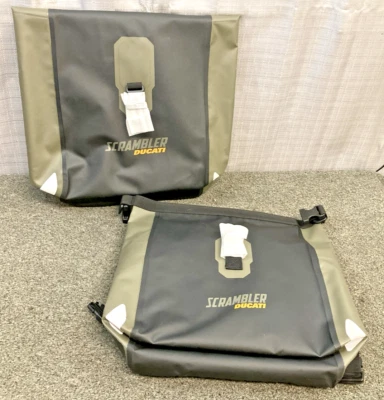 NEW GENUINE DUCATI 96780751A SCRAMBLER ENDURO SIDE BAGS