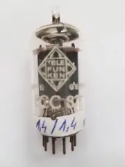 ECC83 / 12ax7 TELEFUNKEN Smooth Plate - NOS 60's