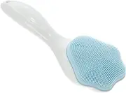 BATHVEVE Silicone Facial Cleansing Brush with Cat Paw Design Manual Face Massager for Gentle Exfoliation Blackhead Removal and Skin Cleansing for Sensitive Skin