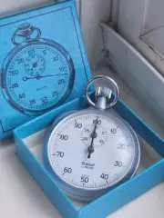 Vintage Gallet Racing Mechanical Timer W/ Original Box Brand New In Box No 303