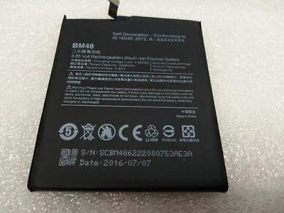 1pcs New Battery For Xiaomi Max Mi5 Note Mi4C Redmi Note 2 3 BM48 4000mAh