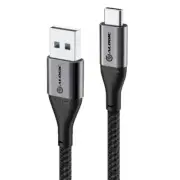 Alogic Super Ultra USB 2.0 USB-C to USB-A Cable - 3A/480Mbps - 3m - Space Grey