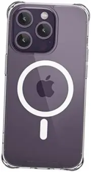 for Case with MagSafe [Ultra Strong iPhone 14 Pro Max Bumper Magnetic