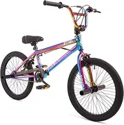 Hyper BMX Bike 20 Inch, Single Speed, Front and Rear Sprockets, Steel BMX Frame. 360 Handlebar Rotation. Park Ready Bicycle for Kids. Jet Fuel Finish