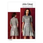 Vogue Sewing Pattern 9269 Misses 6-14 Shirt Dress with Appliqués and Belt