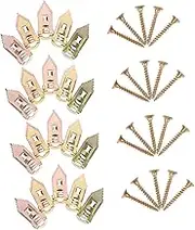 DINHEAROM 1Set Percussion Type Expansion Screws for Drywall Self Drilling Anchors Sturdy and for Board and Ceiling Installation
