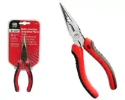 GB 6-1/2" Long Nose Pliers Terminal Crimpers Wire Cutters Stripper Plier GS-385