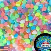 Kaiyuan Dynasty Glow Stones 600Pcs Colorful Glow in The Dark Rocks Outdoor De