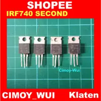 在飛比找蝦皮購物優惠-Irf740 IRF 740v MOSFET 740fet 