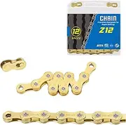 Bike Chain, Speed Chain, 116 Links Mountain X-Bridge Type Electroplated Anti- Chain for Single/6/7/8/9/10/11/12 Speed Bike(12S)