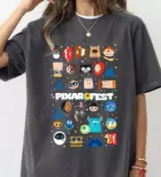 Disneyland Resort Pixar Fest 2024 T-Shirt, Inside Out Group, Monster Inc Toy Sto