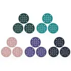 Silicone Multi-Use Intricately Carved Trivet Mat Insulated Flexible Non Slip
