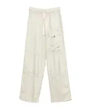 drawstring casual pants EU50 CEMENT