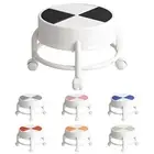 Low Height Roller Seat Rolling Chair with Wheels Heavy-Duty Mobile Step Stool