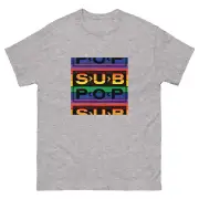 Vintage SUB POP Records Punk Rock Grunge Retro Seattle 80s 90s Nirvana Shins