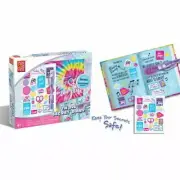 Play 2 Play Tie Dye Secret Reveal Diary Journal Your Secrets Children Ages 6+