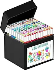 Alcohol Markers Brush Tip | Odorless Quick-Drying Alcohol Brush Tip Markers - Waterproof Crafts & Accessories for Kids Art Sketching Illustration Comic Graffiti